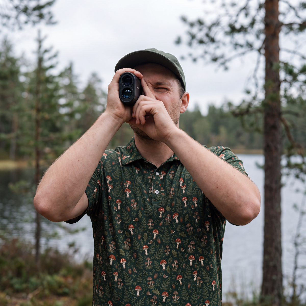 Opening Day hunting polo in field olive