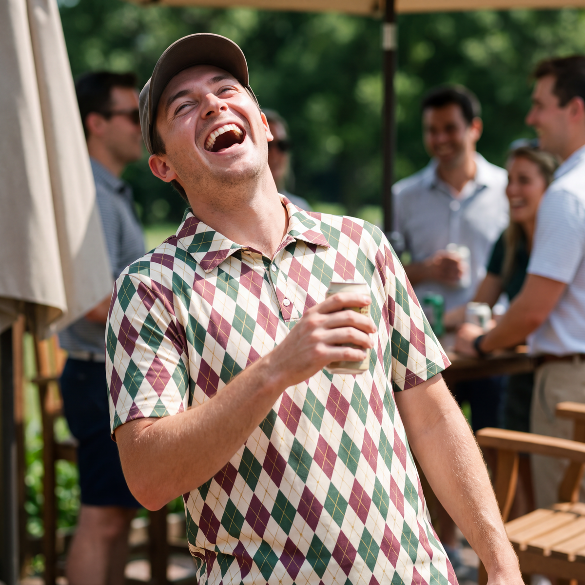 Magnolia Lane gameday polo in club green