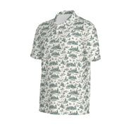 Pine Valley Toile Polo | Every Hole Feels Like Fall