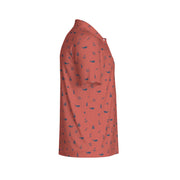 Nantucket Red Polo | Whales, Sails & Sunset Nines