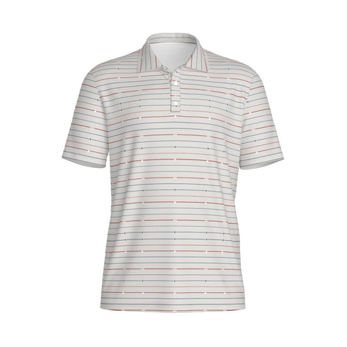 Americana Stripe Polo | Red, White & Ready