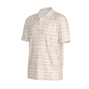 Gameday Stripe Polo | Maroon & Gold Tailgate Ready