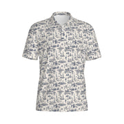 New York Toile Polo | Concrete Jungle, Clean Swing