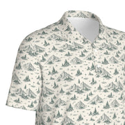 Mountain Course Toile Polo | Peaks, Pines & Par 5s