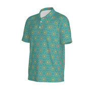 Starburst Polo | Mid-Century Cool, Modern Stretch