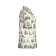 Rocky Mountain Toile Polo | High Country, Low Scores