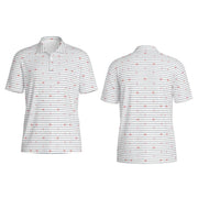 Lobster Stripe Polo | New England's Loudest Flex