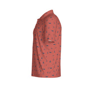 Nantucket Red Polo | Whales, Sails & Sunset Nines
