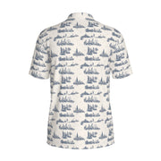 Windy City Toile Polo | Chicago Skyline, Head to Hem