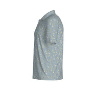 Daisy Field Polo | Soft Blue, Easy Sunday