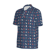 Freedom Flyer Polo | Red, White & Birdies