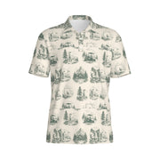 Rocky Mountain Toile Polo | High Country, Low Scores