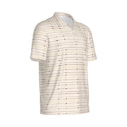 Gameday Stripe Polo | Maroon & Gold Tailgate Ready