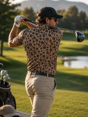 Serengeti Polo | Giraffe Print, Grown-Up Palette