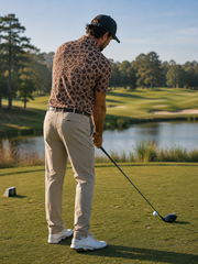 Serengeti Polo | Giraffe Print, Grown-Up Palette