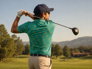 Starburst Polo | Mid-Century Cool, Modern Stretch