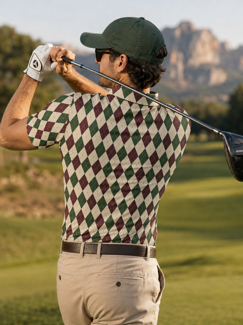 Argyle Polo | Grandpa's Pattern, Your Fit