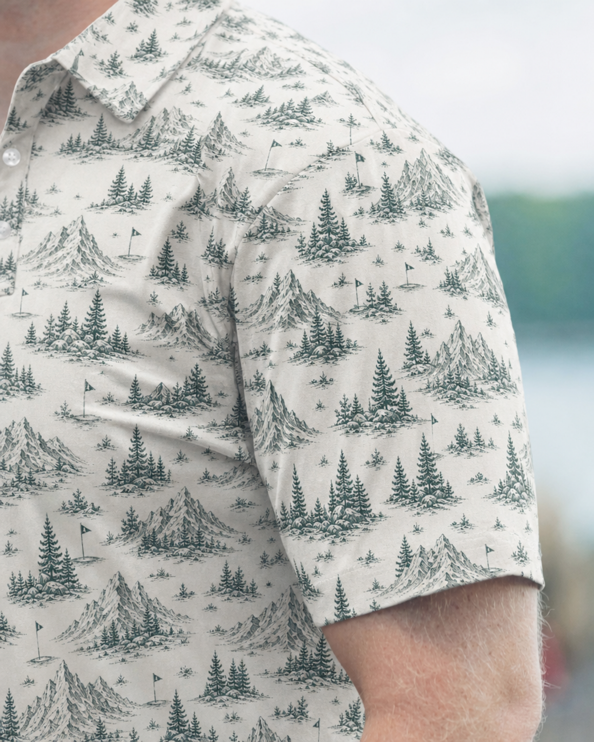Mountain Course Toile